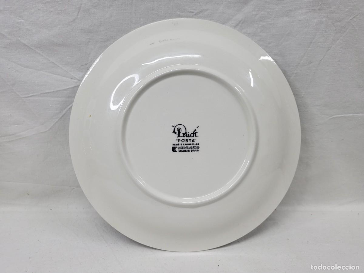 Antig&uuml;edades: PLATO DE PORCELANA SAN CLAUDIO POSTA - Foto 3