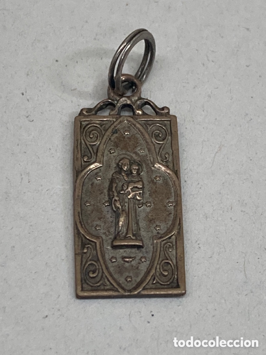 Antig&uuml;edades: Medalla religiosa met&aacute;lica - Foto 1