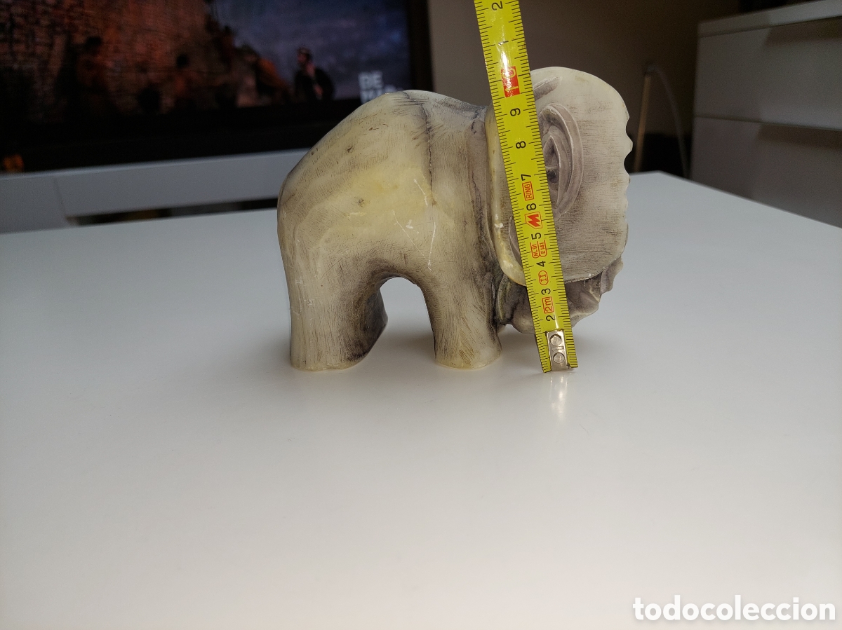 Oggetti Antichi: Elefante de Marmol tallado