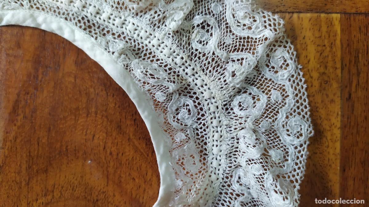Antig&uuml;edades: CUELLO DE BEB&Eacute; DE ENCAJE - Foto 2