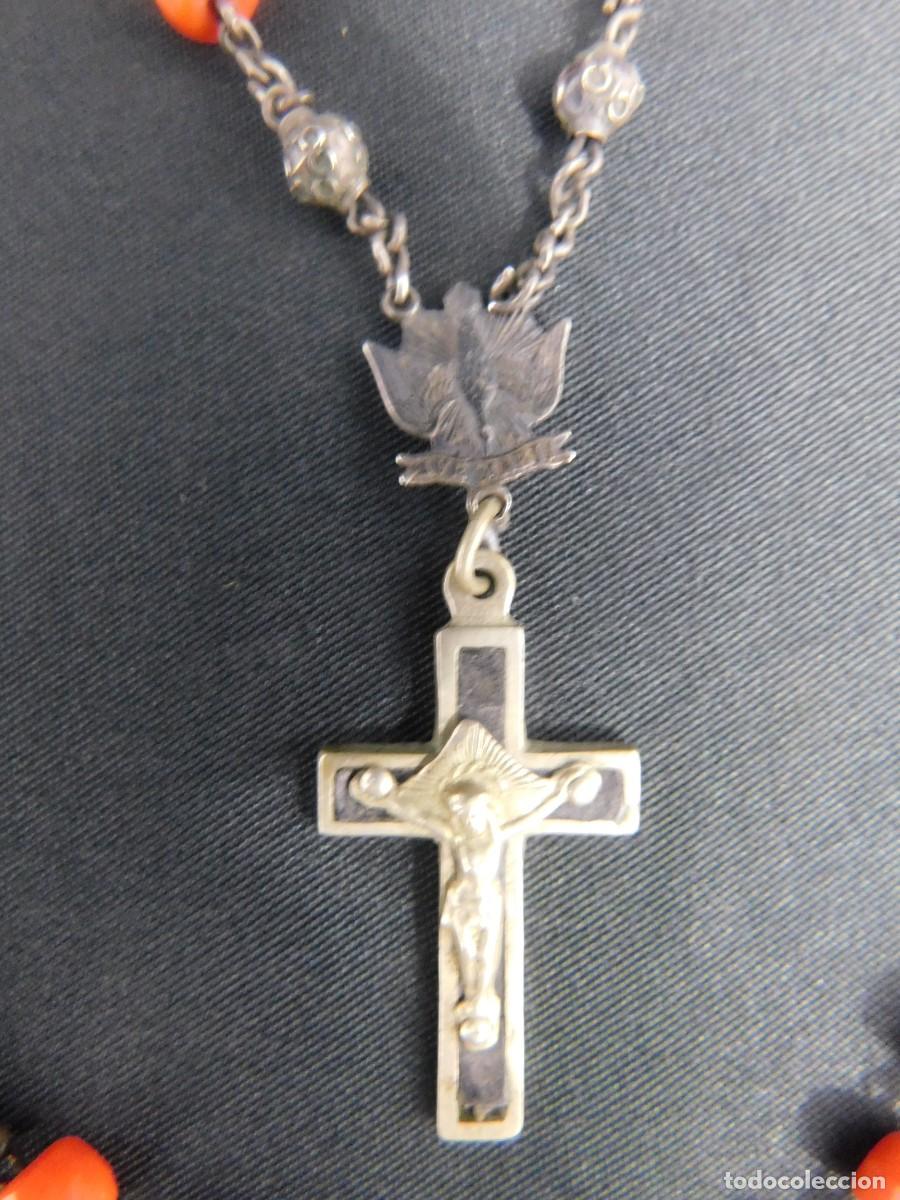 Antig&uuml;edades: ROSARIO CORAL Y PLATA - Foto 8