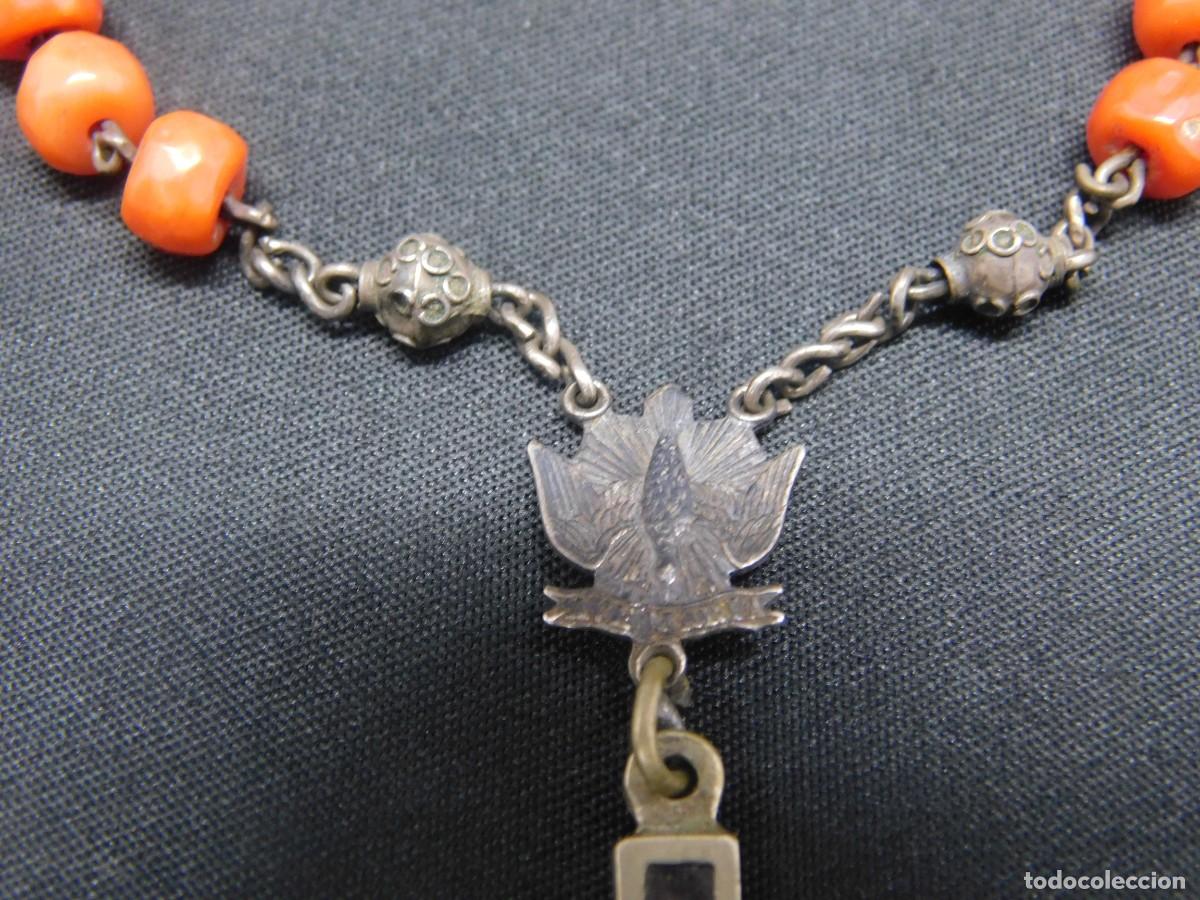 Antig&uuml;edades: ROSARIO CORAL Y PLATA - Foto 13