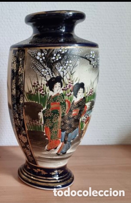 Antig&uuml;edades: Jarr&oacute;n Satsuma Jap&oacute;n - Foto 2