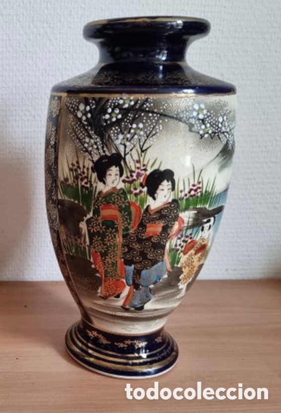 Antig&uuml;edades: Jarr&oacute;n Satsuma Jap&oacute;n - Foto 1