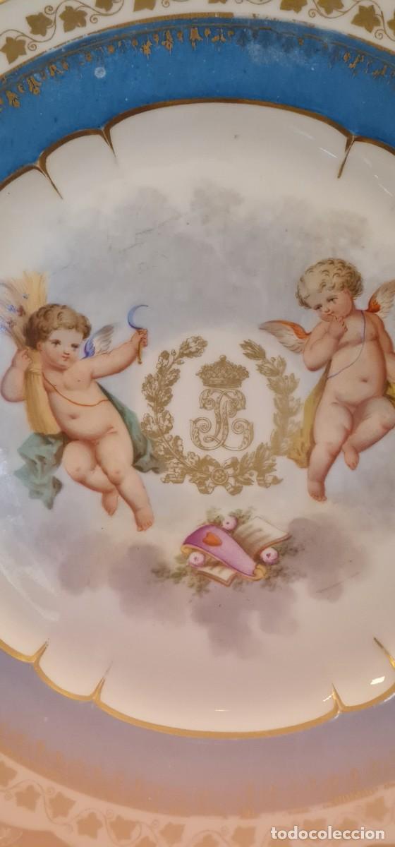 Antig&uuml;edades: Plato Sevres del XIX - Foto 3