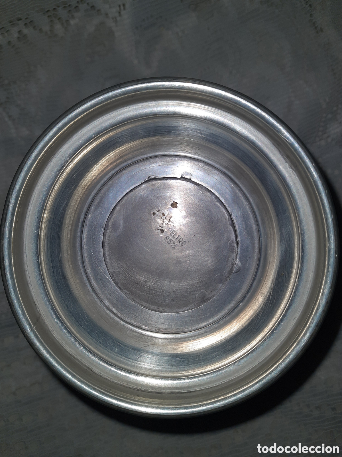 Antig&uuml;edades: Peltre recipiente cubitera - Foto 6