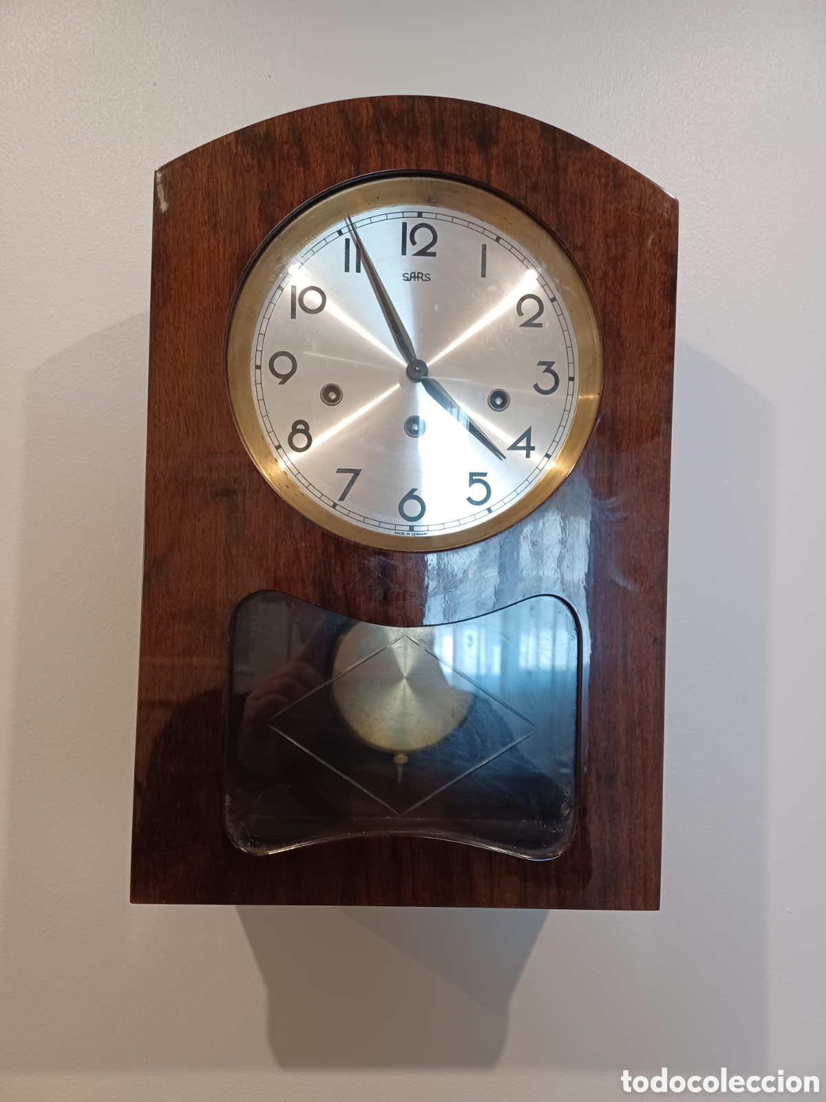 Antig&uuml;edades: Antiguo reloj de pared SARS - Foto 2