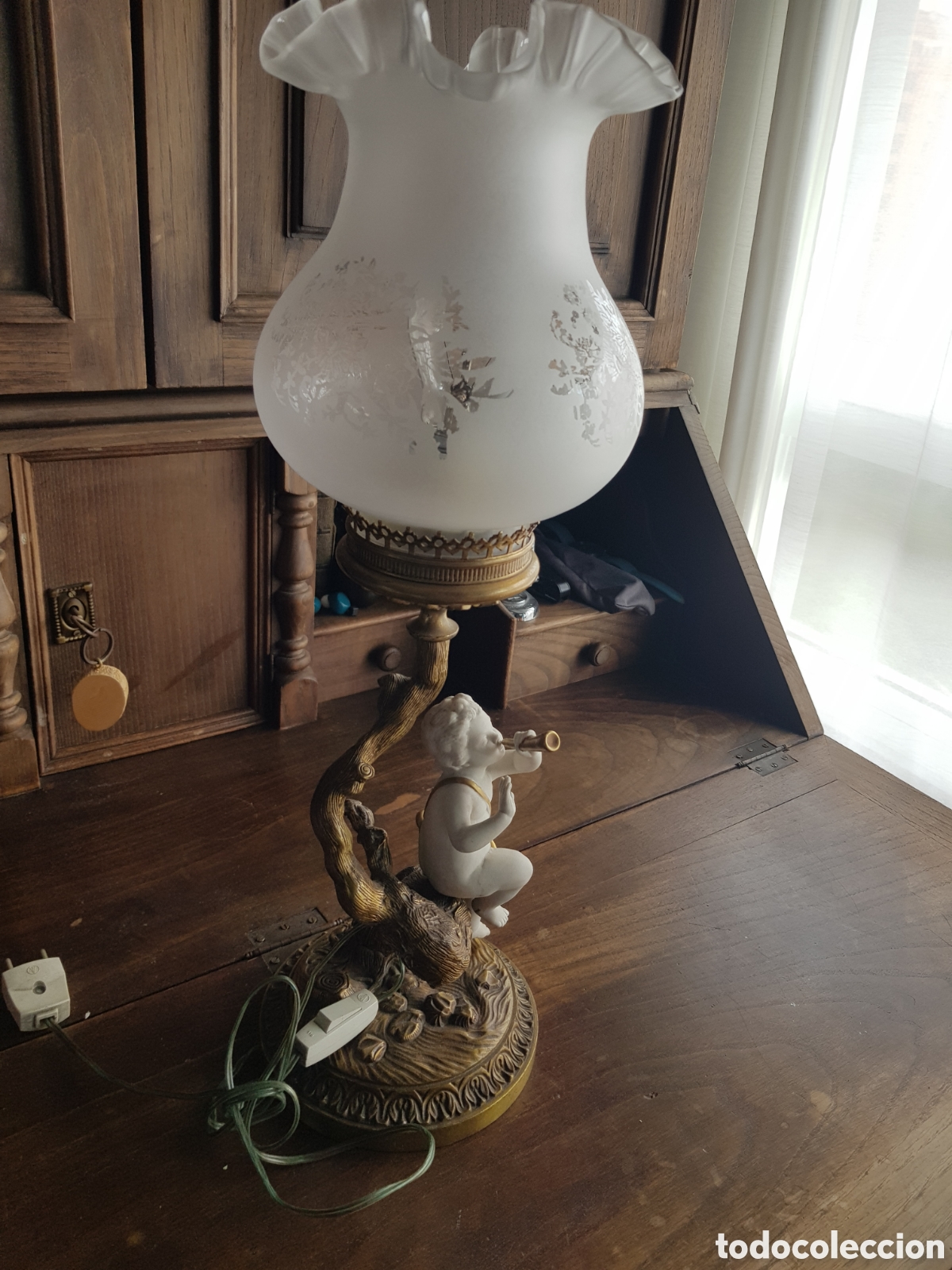 Antig&uuml;edades: Lampara de sobremesa - Foto 1