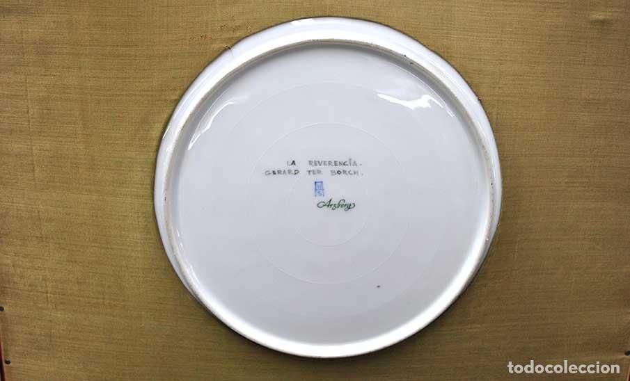 Antig&uuml;edades: CUADRO PORCELANA ALGORA - Foto 4