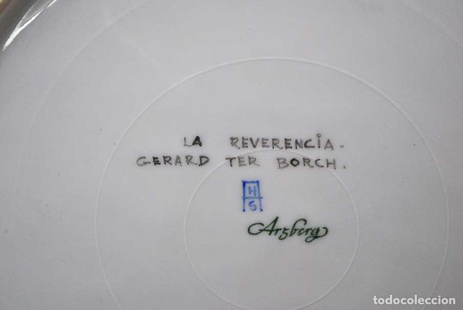Antig&uuml;edades: CUADRO PORCELANA ALGORA - Foto 5