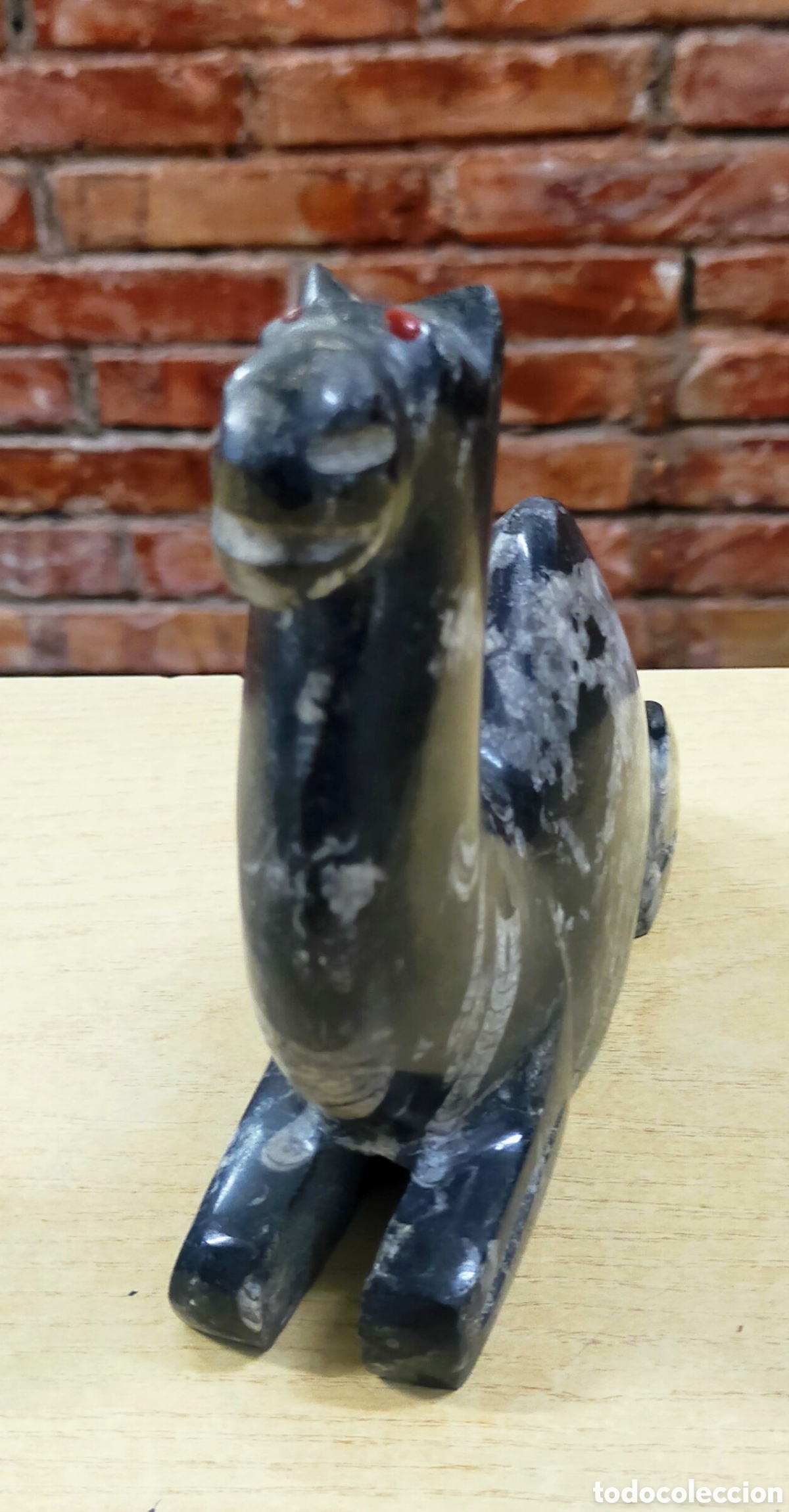 Antig&uuml;edades: Figura camello de piedra - Foto 4