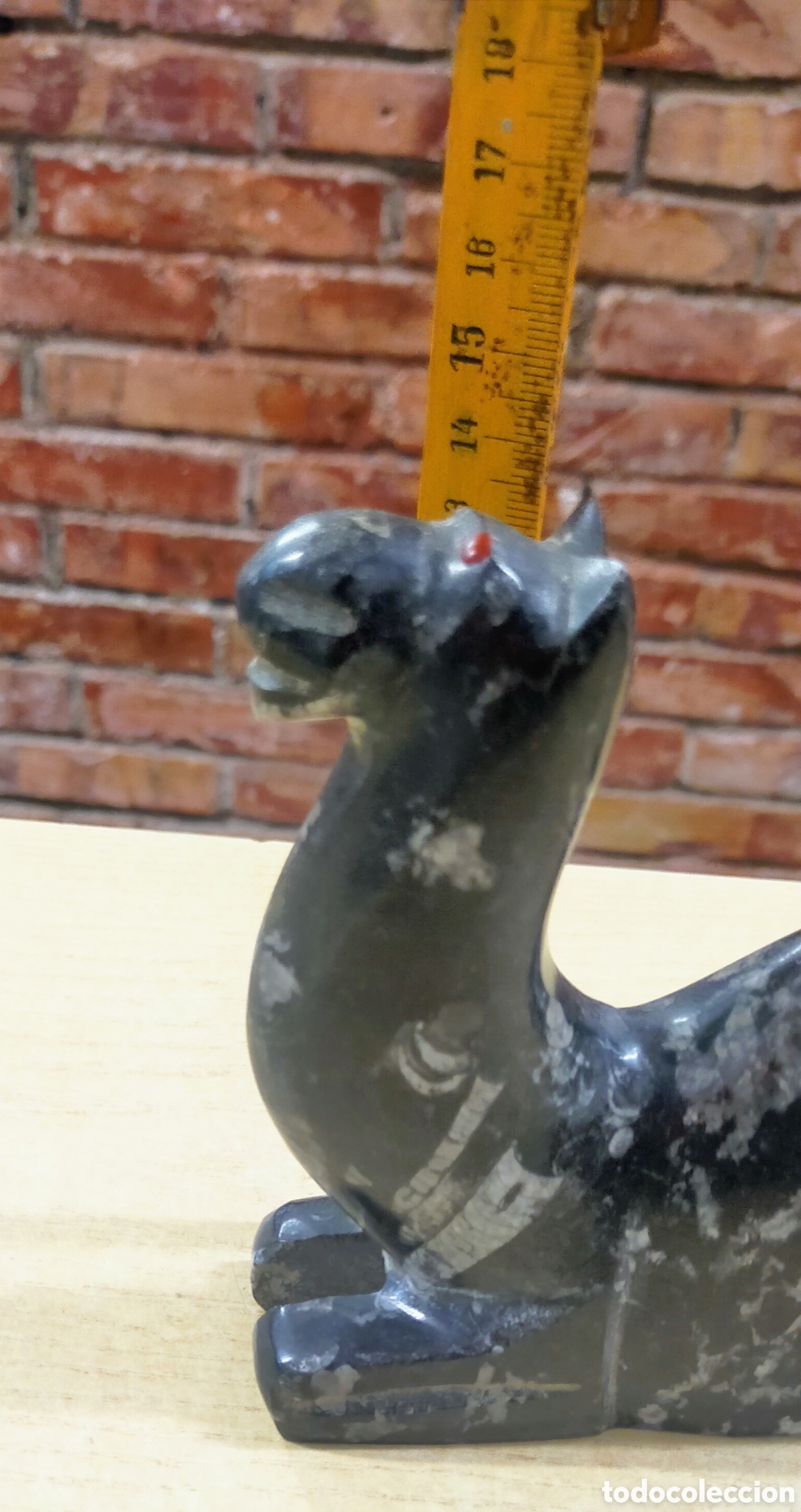 Antig&uuml;edades: Figura camello de piedra - Foto 7