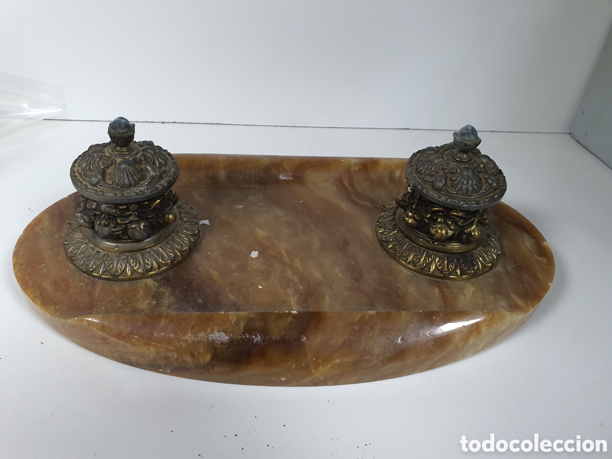 Antig&uuml;edades: Tintero antiguo - Foto 1