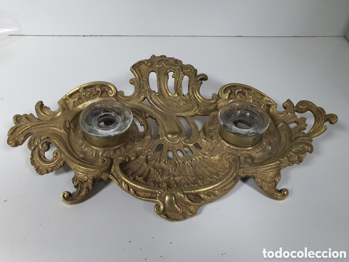 Antig&uuml;edades: Tintero antiguo - Foto 1