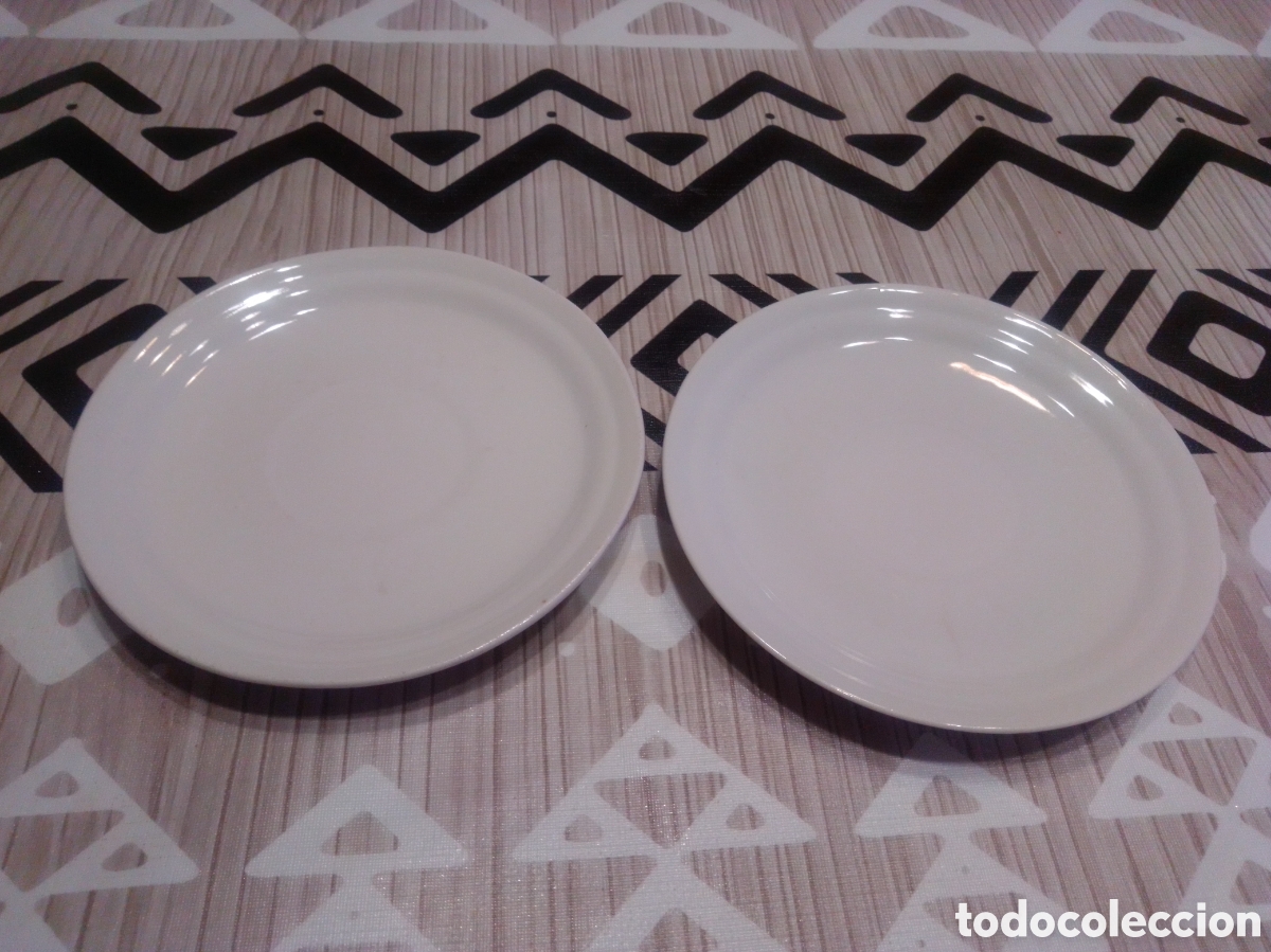 Antig&uuml;edades: ANTIGUOS PLATOS (13CM.) 2x2&euro; - Foto 2