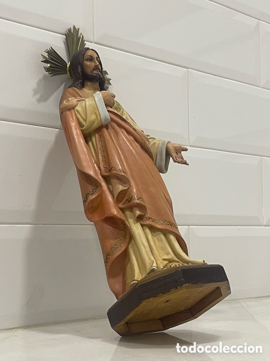 Antig&uuml;edades: ANTIGUO SAGRADO CORAZ&Oacute;N DE JES&Uacute;S DE OLOT - Foto 27