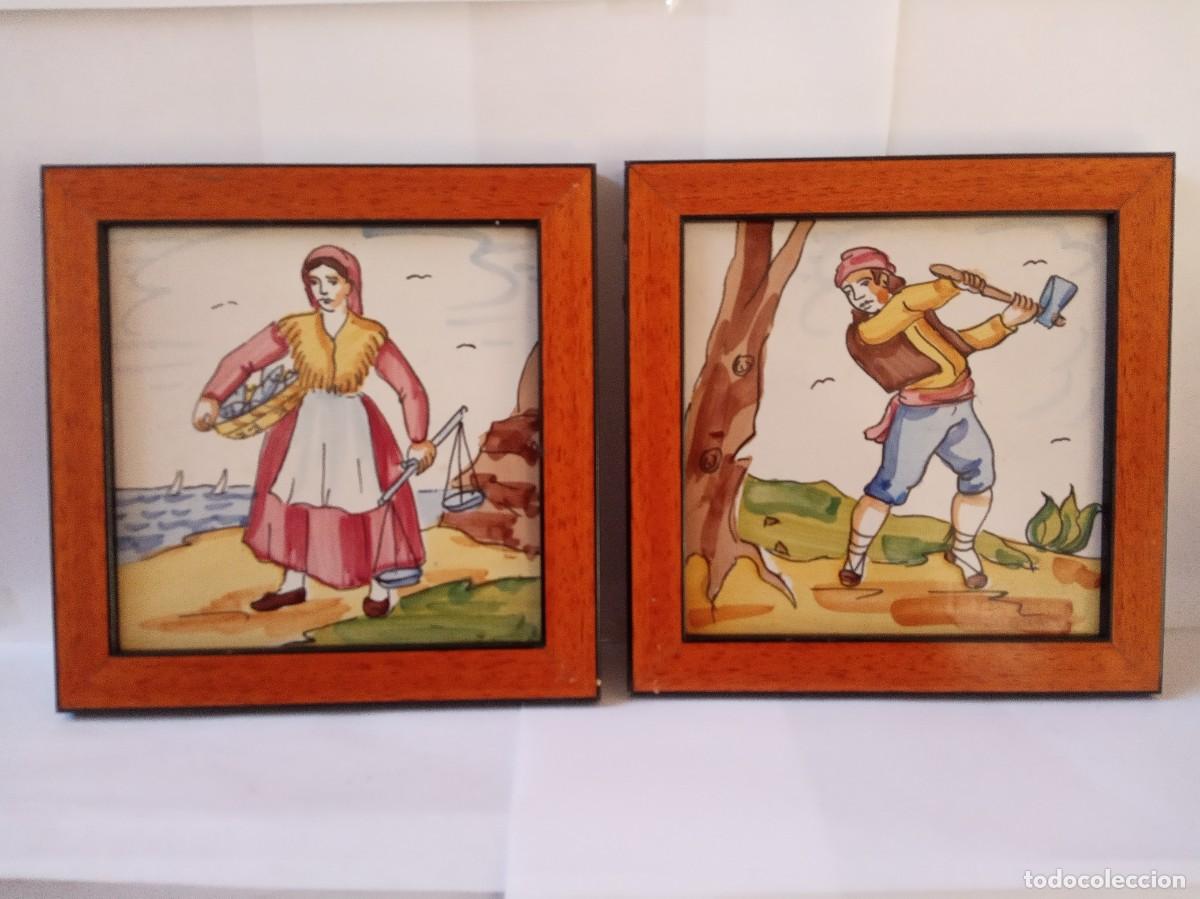 Antig&uuml;edades: Azulejos oficios vintage - Foto 1