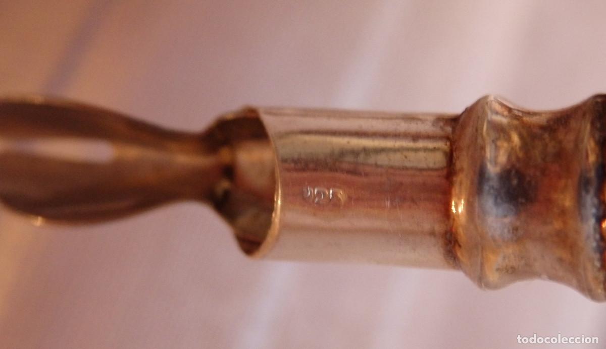 Antig&uuml;edades: PLUMILLA DE PLATA DE LEY CONTRASTADA 925 - Foto 3