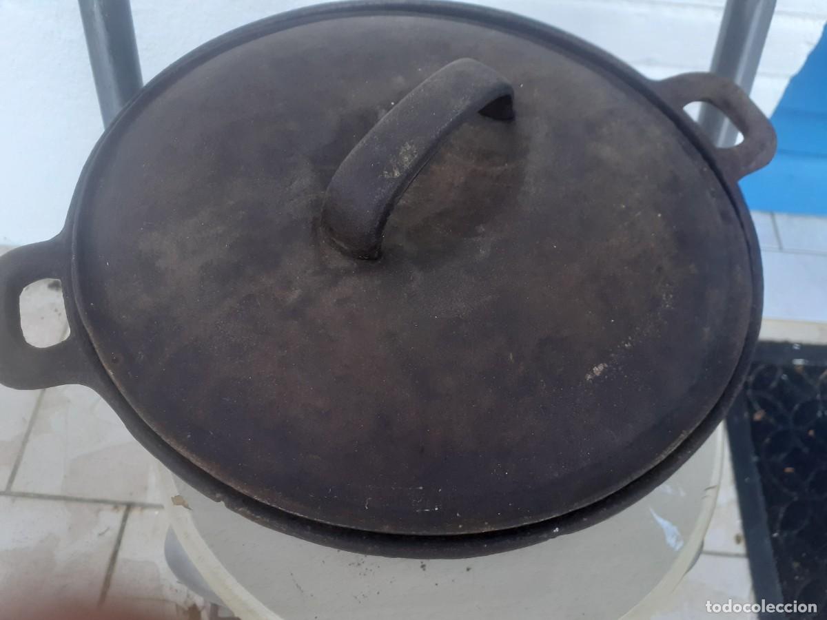 Antig&uuml;edades: Cazuela en hierro colado - Foto 2