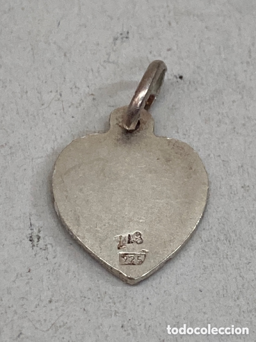 Antig&uuml;edades: Medalla de plata religiosa - Foto 2