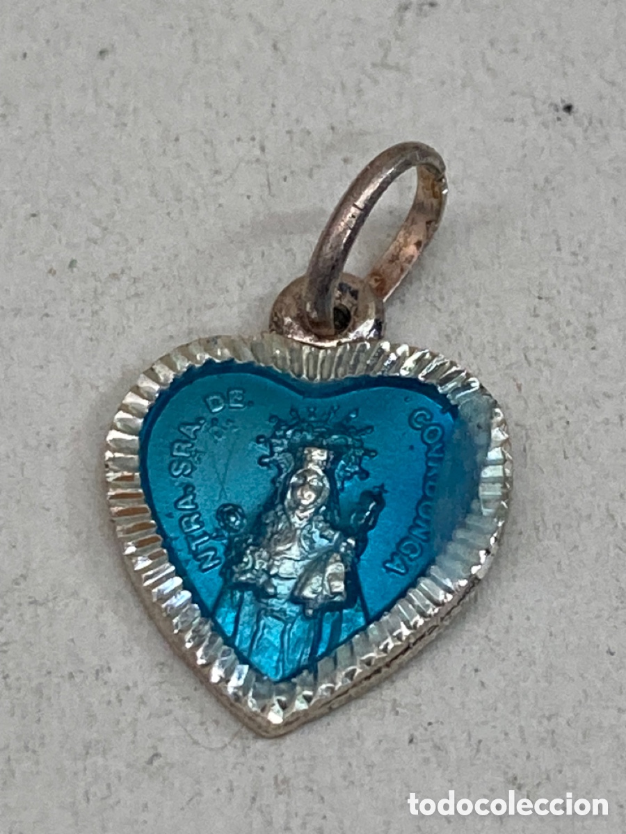 Antig&uuml;edades: Medalla de plata religiosa - Foto 1