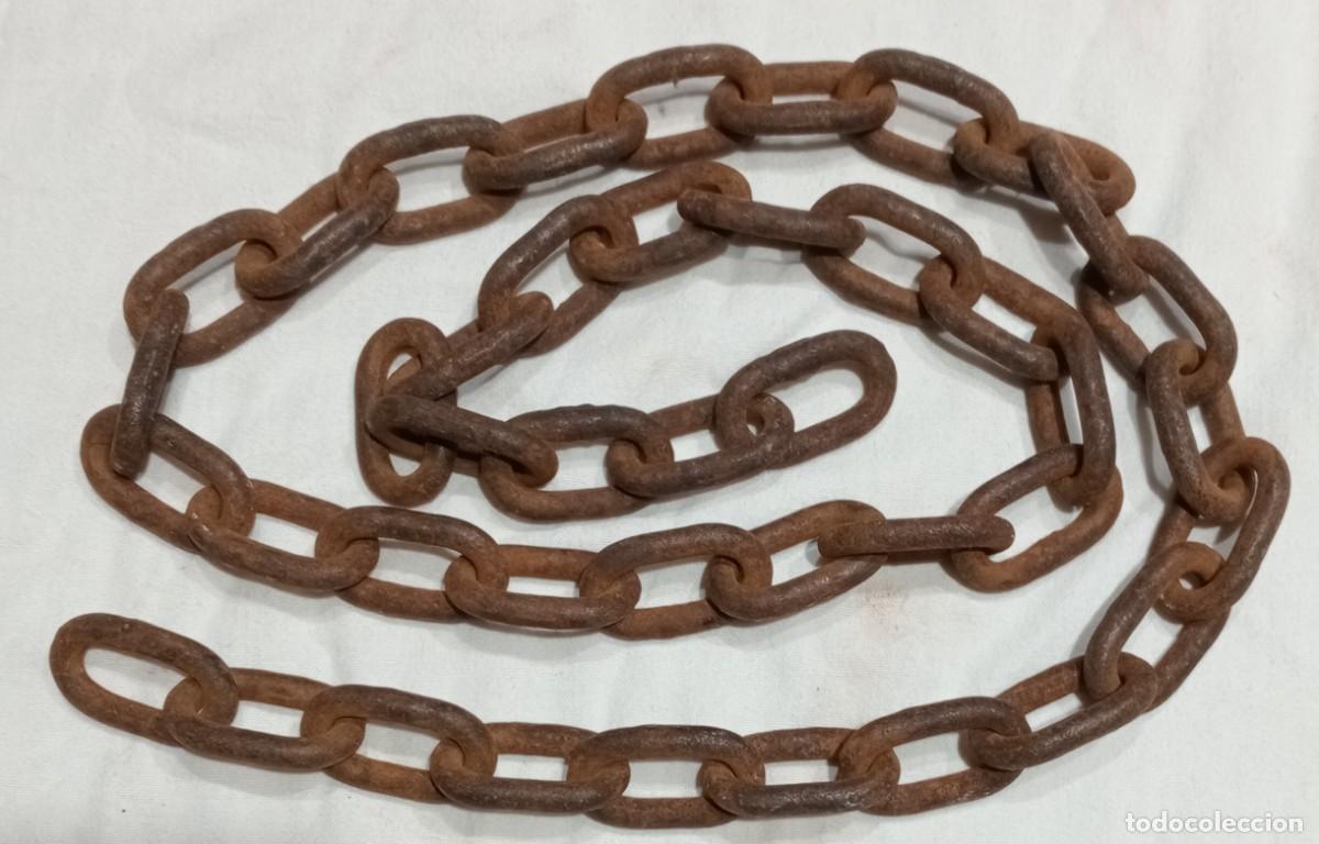 Antig&uuml;edades: CADENA ANTIGUA DE 108 CM DE LARGO - Foto 1