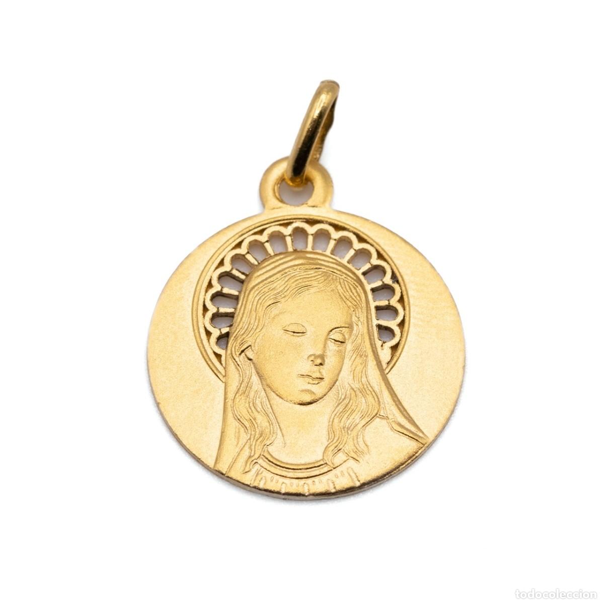 Antig&uuml;edades: Medalla Virgen Ni&ntilde;a - Foto 1