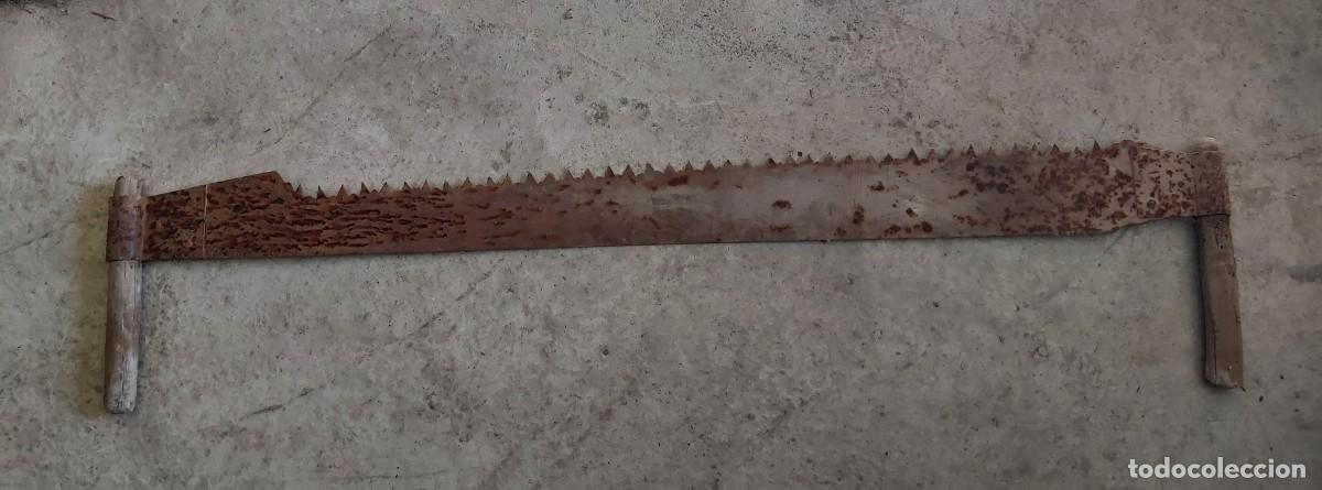 Antig&uuml;edades: Sierra para dos manos, 86 cm - Foto 5