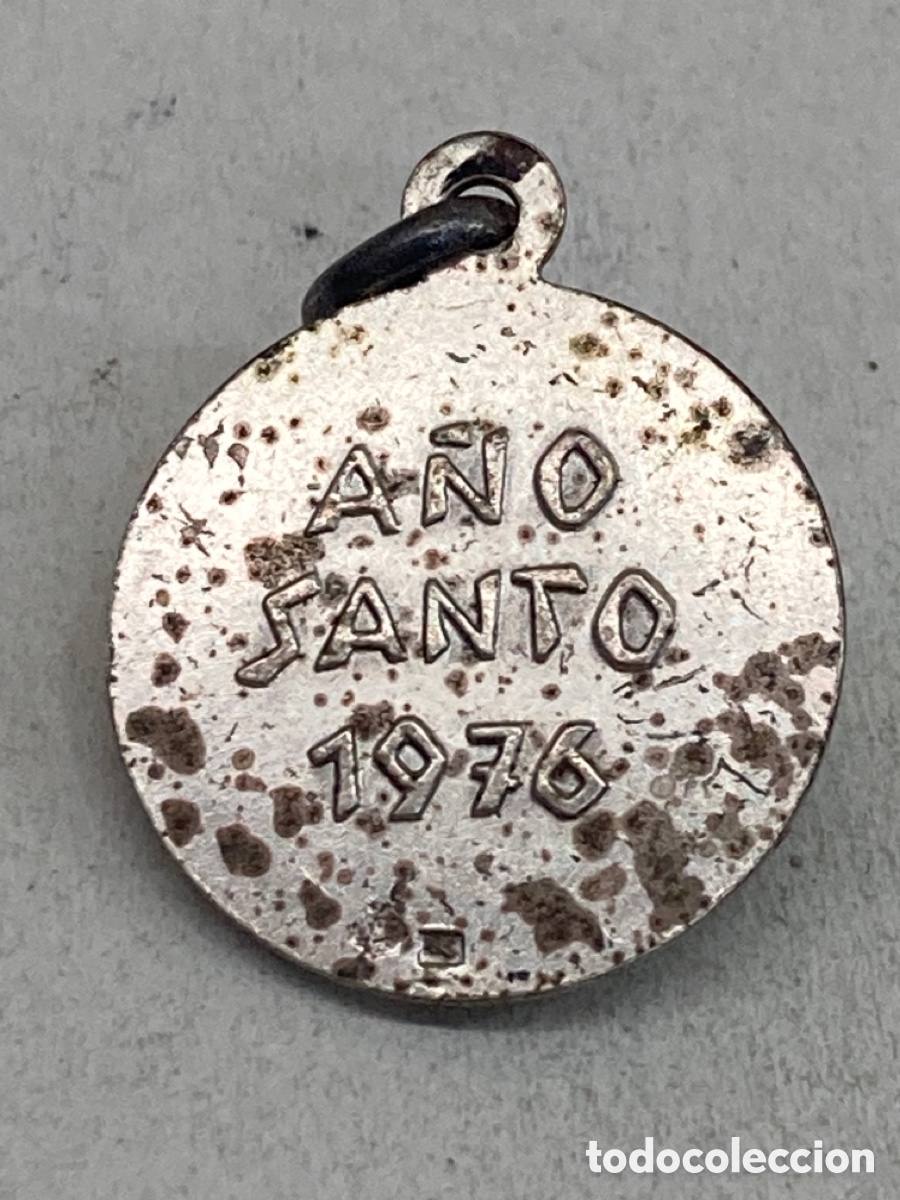 Antig&uuml;edades: Medalla de plata religiosa - Foto 2