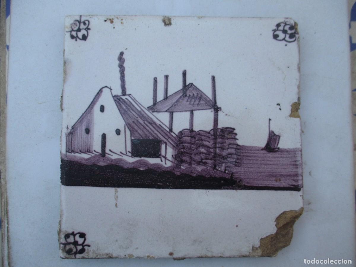 Antig&uuml;edades: Azulejo antiguo Delft - Foto 1