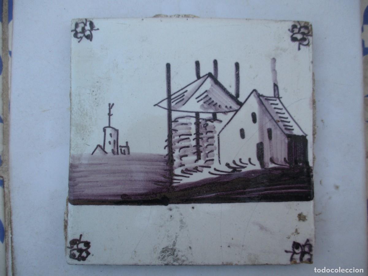 Antig&uuml;edades: Azulejo antiguo Delft - Foto 1