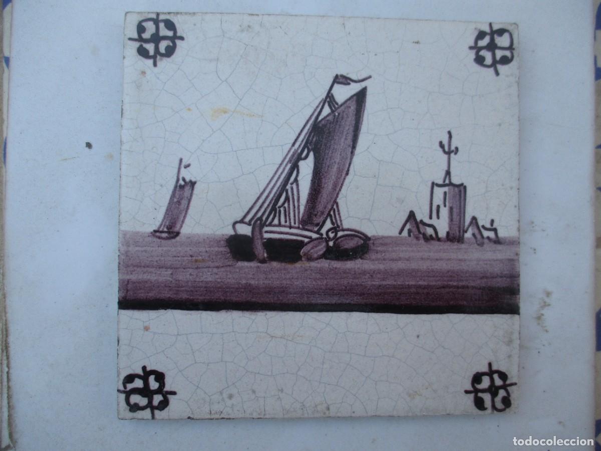 Antig&uuml;edades: Azulejo antiguo Delft - Foto 1