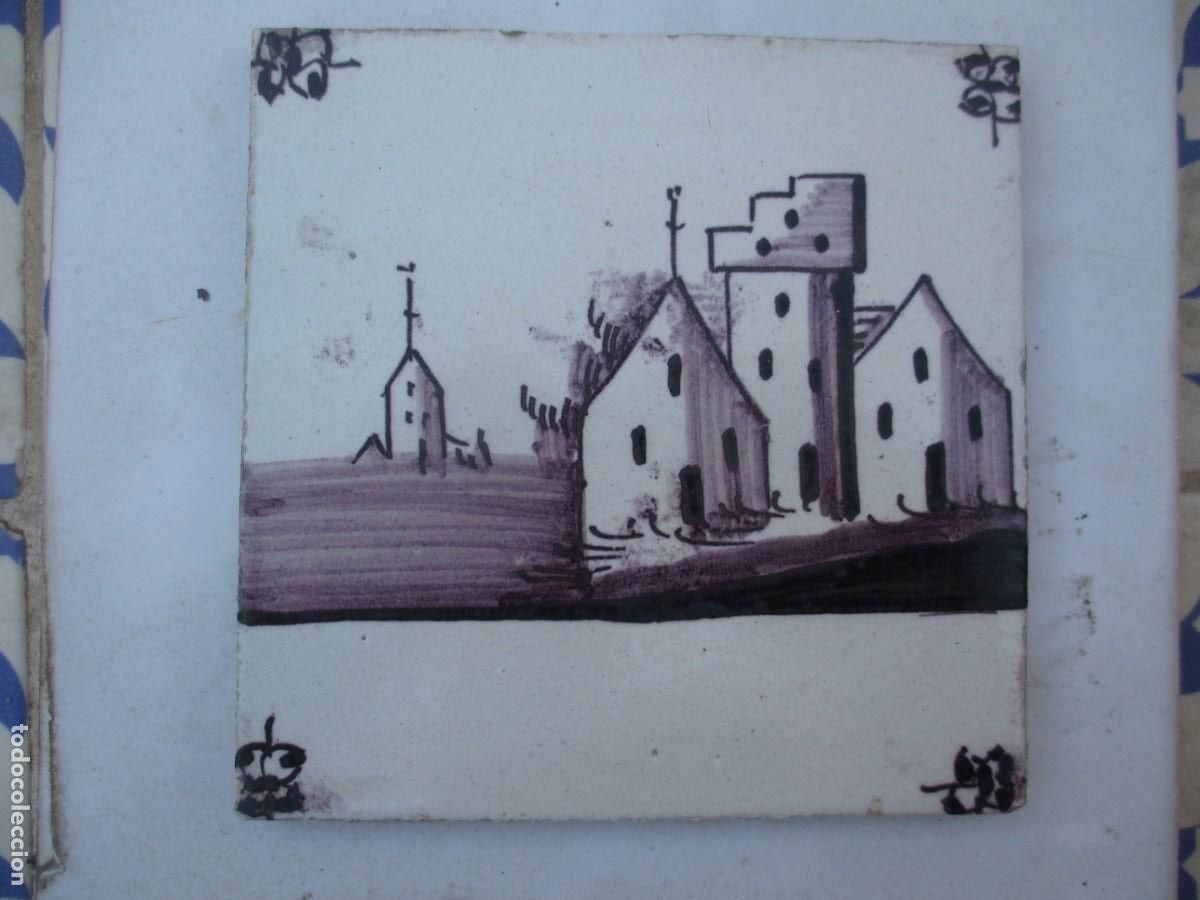 Antig&uuml;edades: Azulejo antiguo Delft - Foto 1