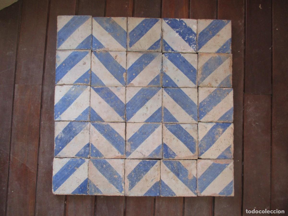 Antig&uuml;edades: Panel azulejos Goticos siglo XV - Foto 1