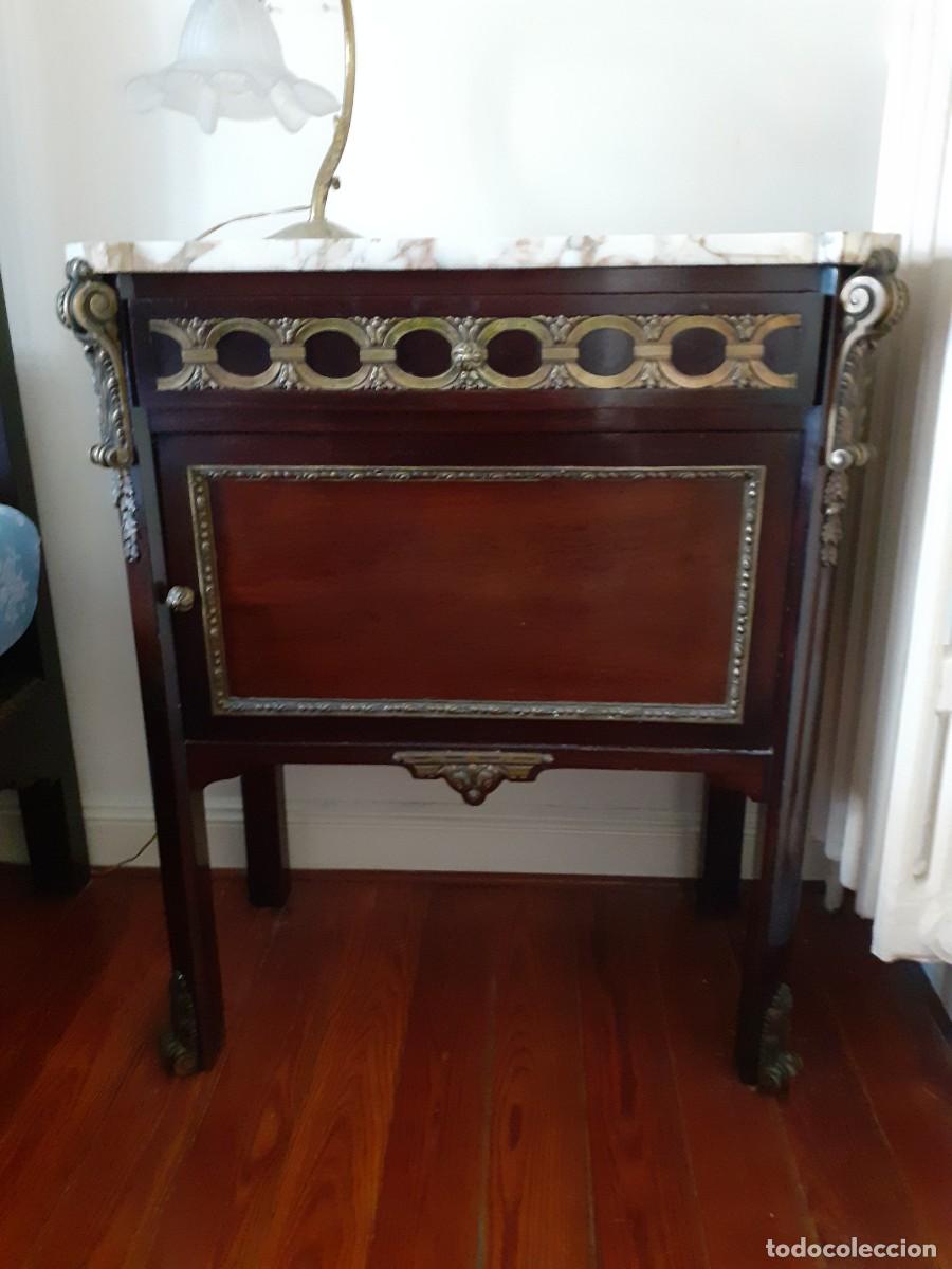 Antig&uuml;edades: Dormitorio caoba y bronce - Foto 10