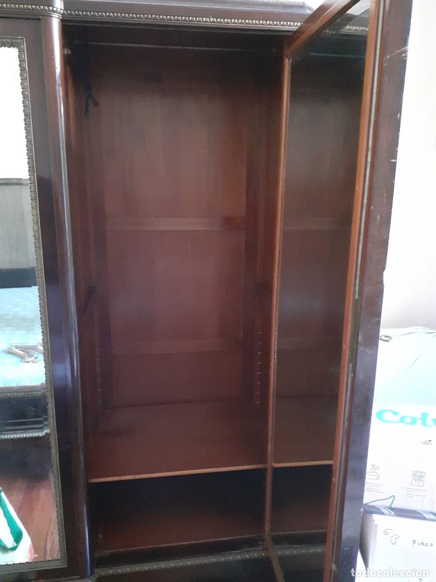 Antig&uuml;edades: Dormitorio caoba y bronce - Foto 15