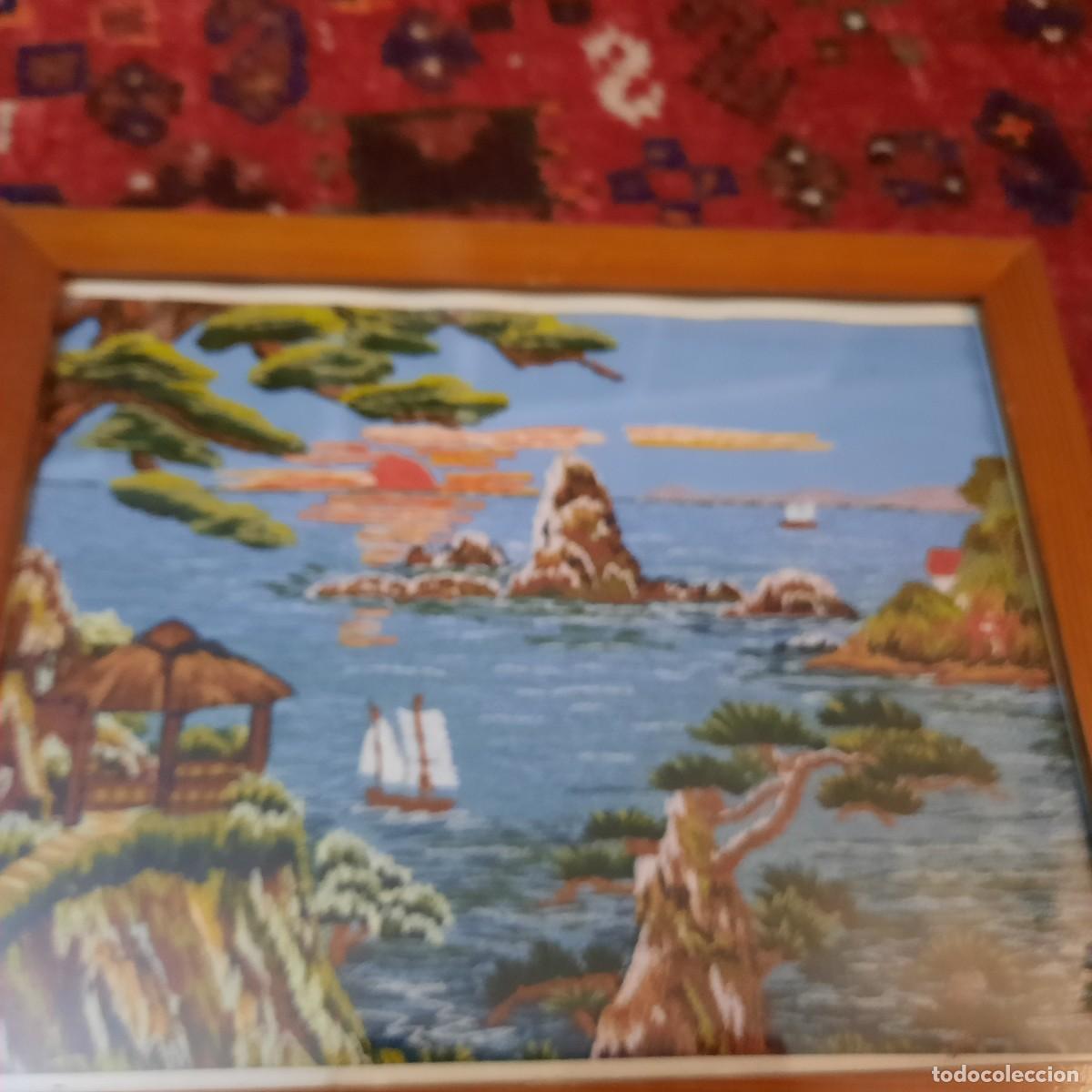 Antig&uuml;edades: Antiguo bordado oriental . - Foto 24
