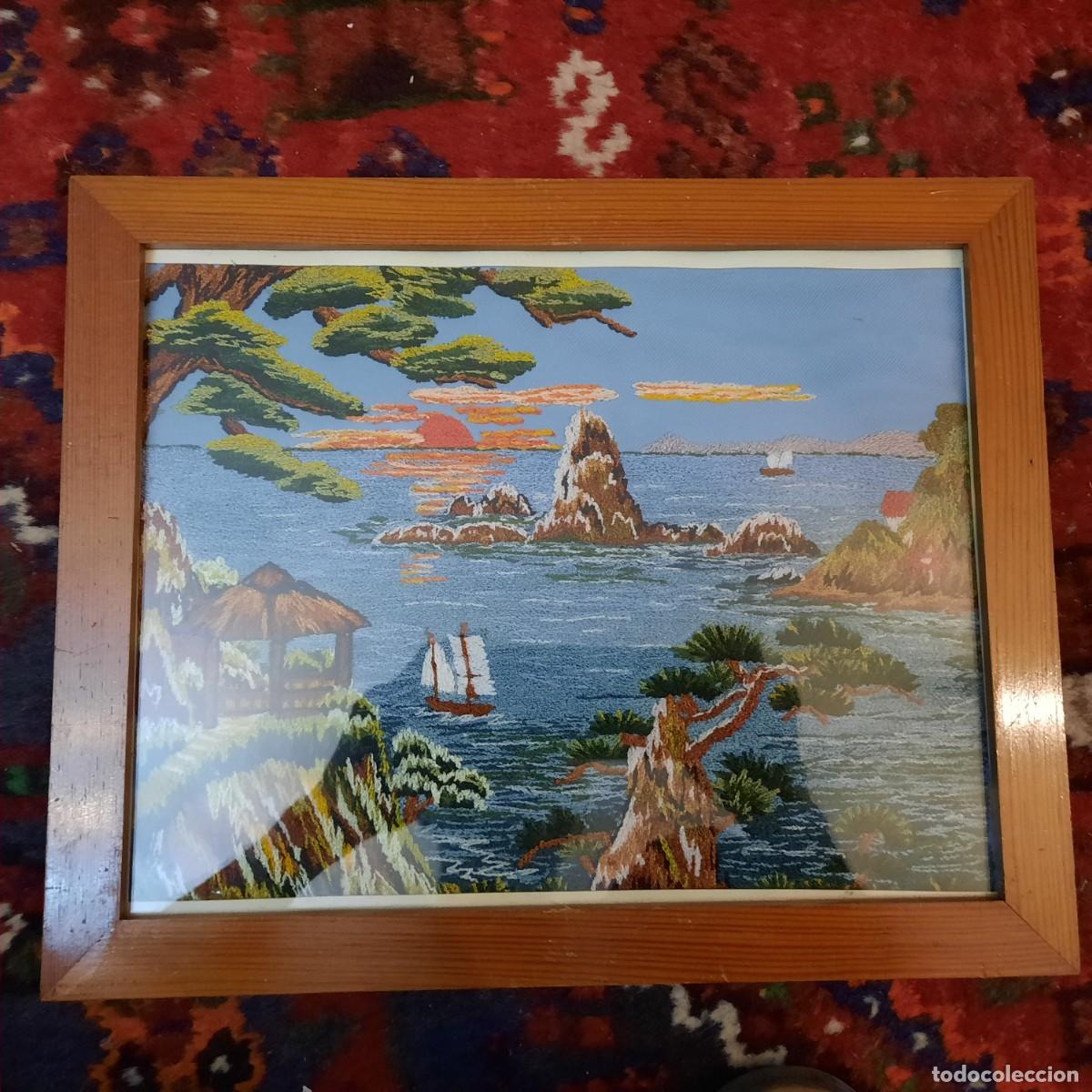 Antig&uuml;edades: Antiguo bordado oriental . - Foto 29