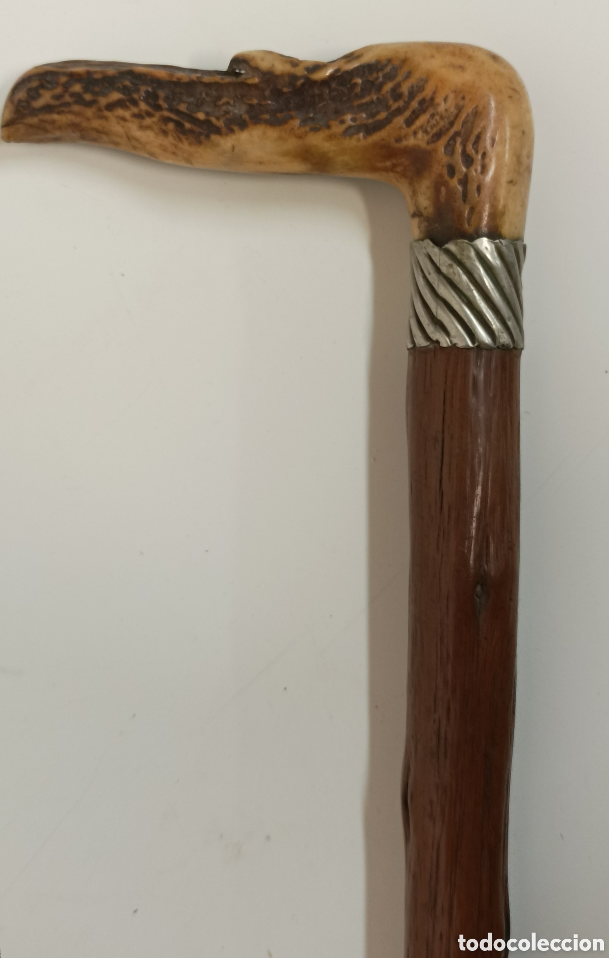 Antig&uuml;edades: Bast&oacute;n cuerno - Foto 1