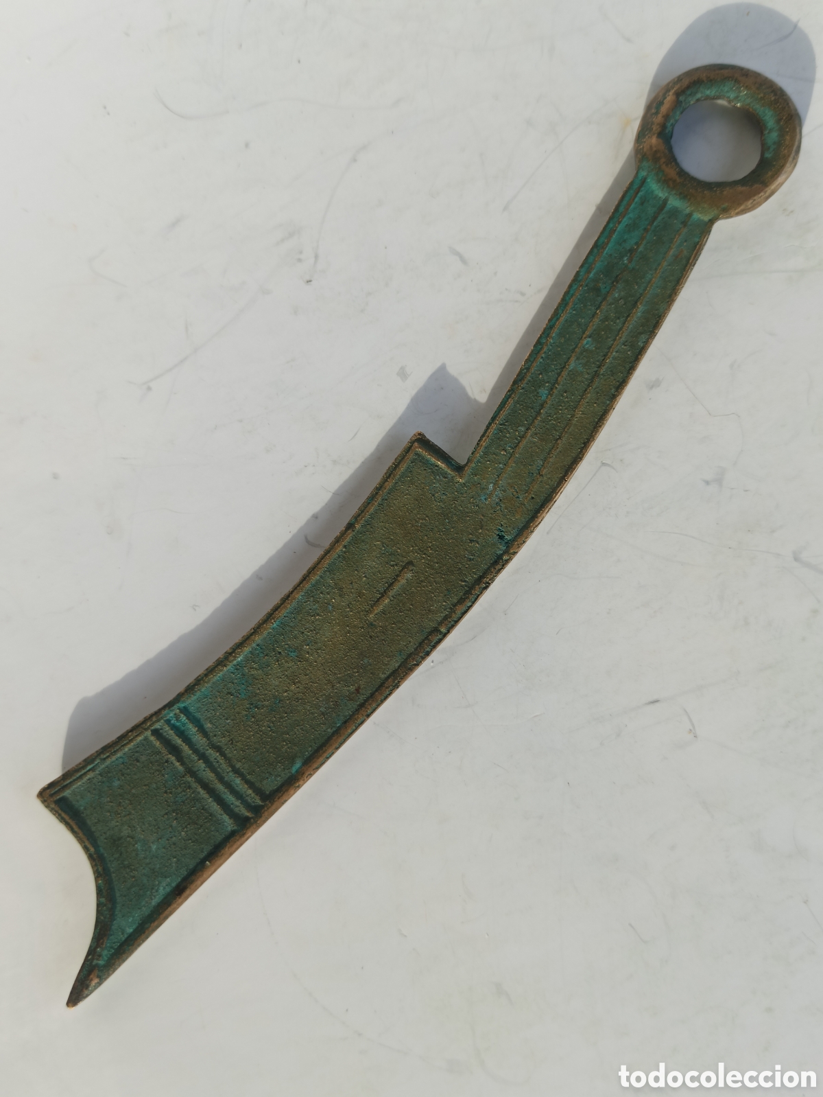 Antig&uuml;edades: Bronce con p&aacute;tina - Foto 2