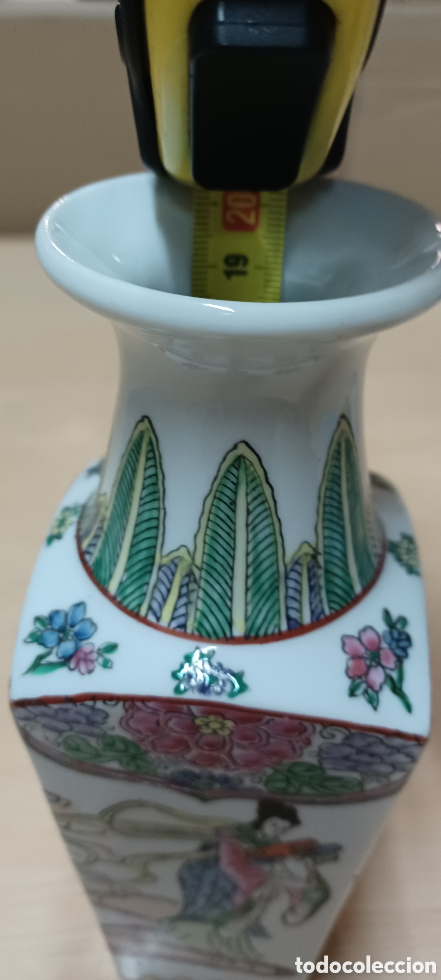 Antig&uuml;edades: Jarr&oacute;n Chino de Porcelana - Foto 5