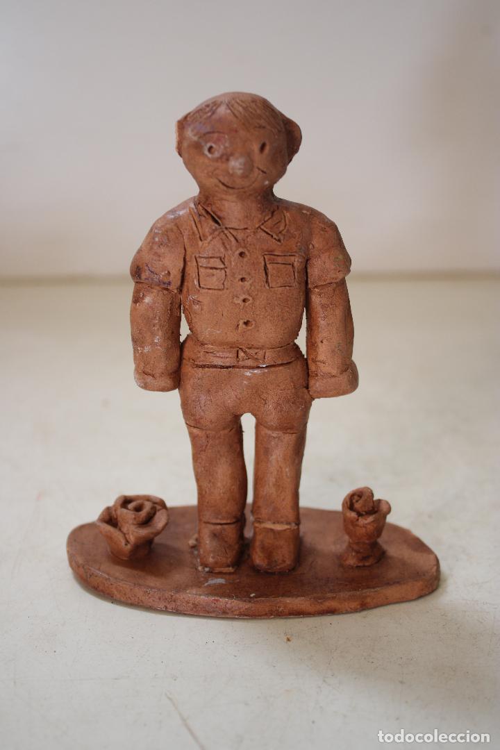 Antig&uuml;edades: figura terracota - Foto 1