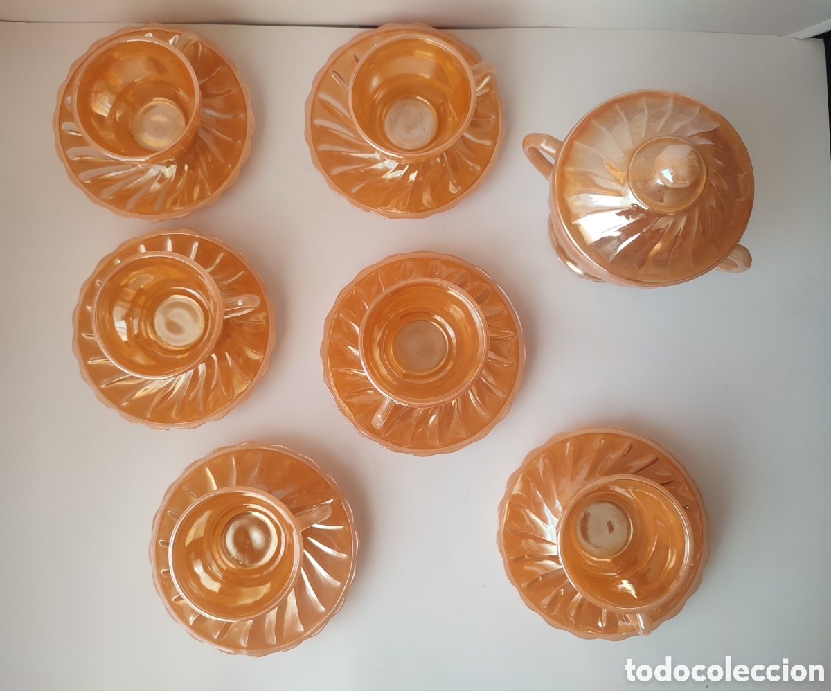 Antig&uuml;edades: Juego de caf&eacute; Anchor hocking - Foto 2