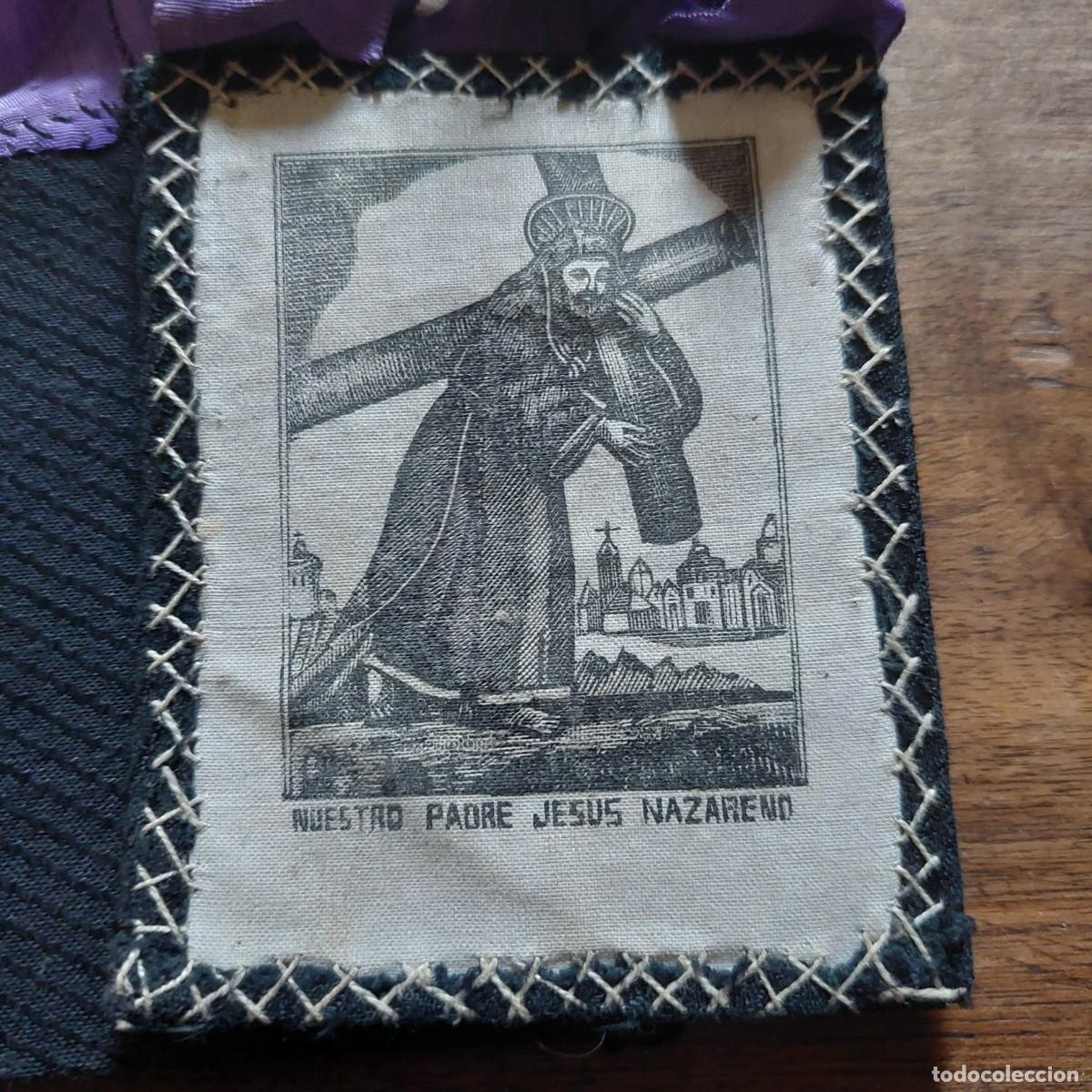 Antig&uuml;edades: Gran escapulario Nuestro padre Jes&uacute;s Nazareno - Foto 1
