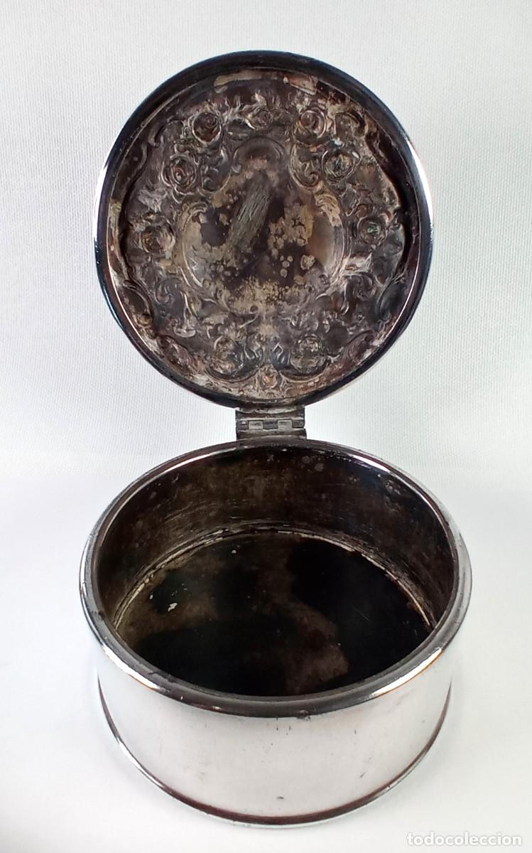 Antig&uuml;edades: Polvera plateada Wilcox Silver Plate Co. USA. - Foto 4