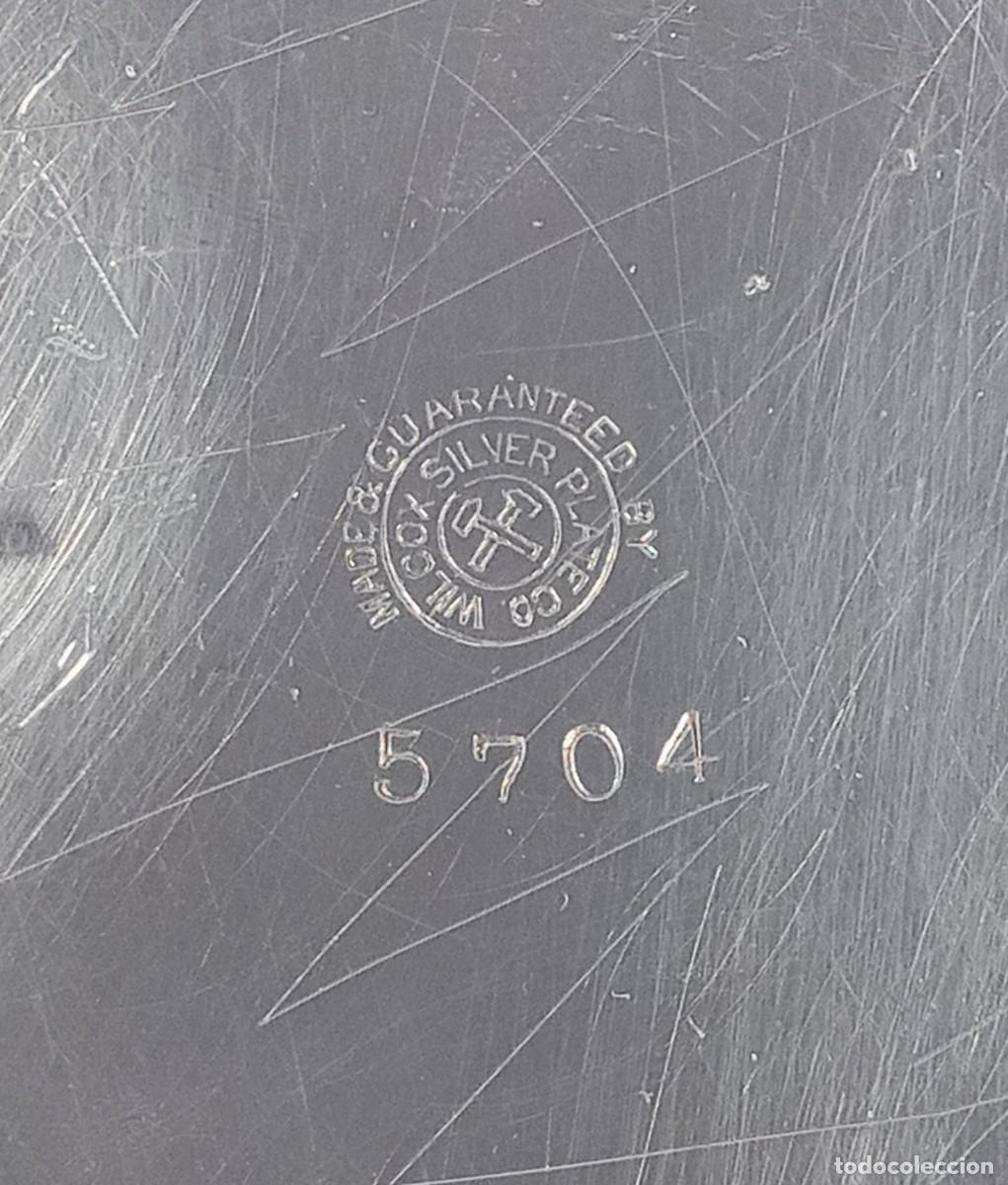 Antig&uuml;edades: Polvera plateada Wilcox Silver Plate Co. USA. - Foto 6