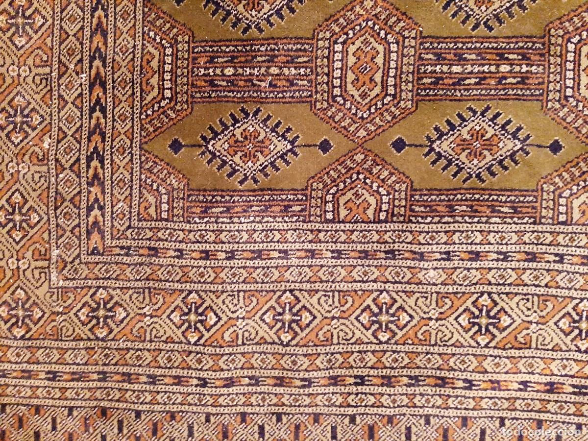 Antig&uuml;edades: ALFOMBRA EN BUEN ESTADO - Foto 3