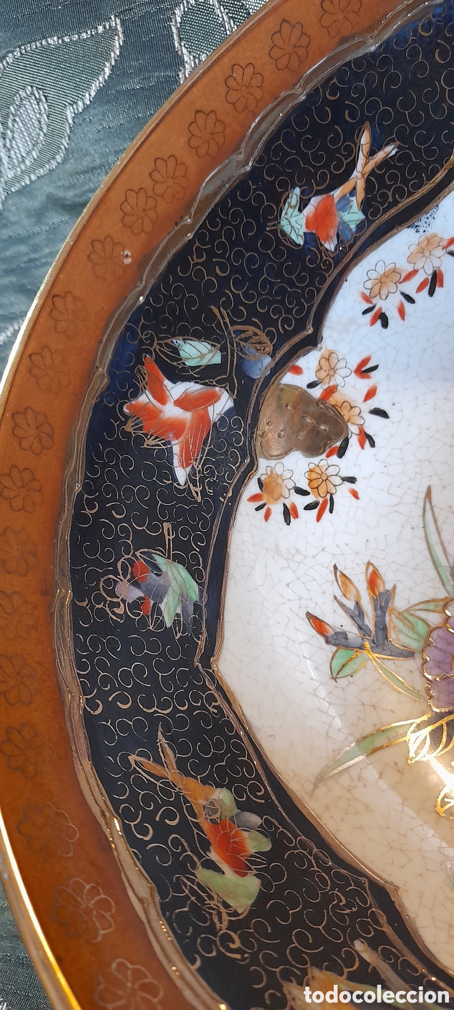 Antig&uuml;edades: Ensaladera Royal Satsuma - Foto 4