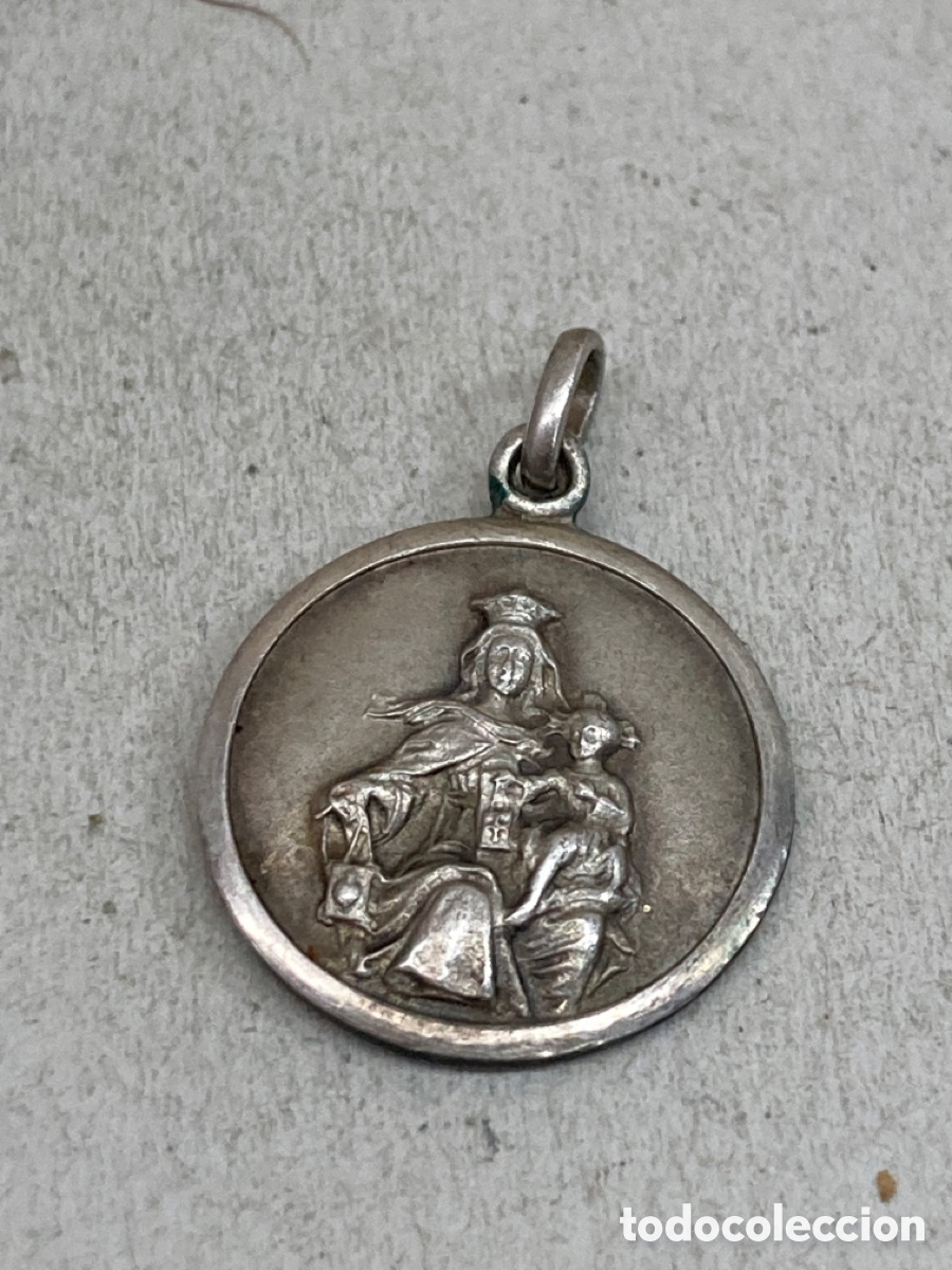 Antig&uuml;edades: Medalla de plata religiosa - Foto 2