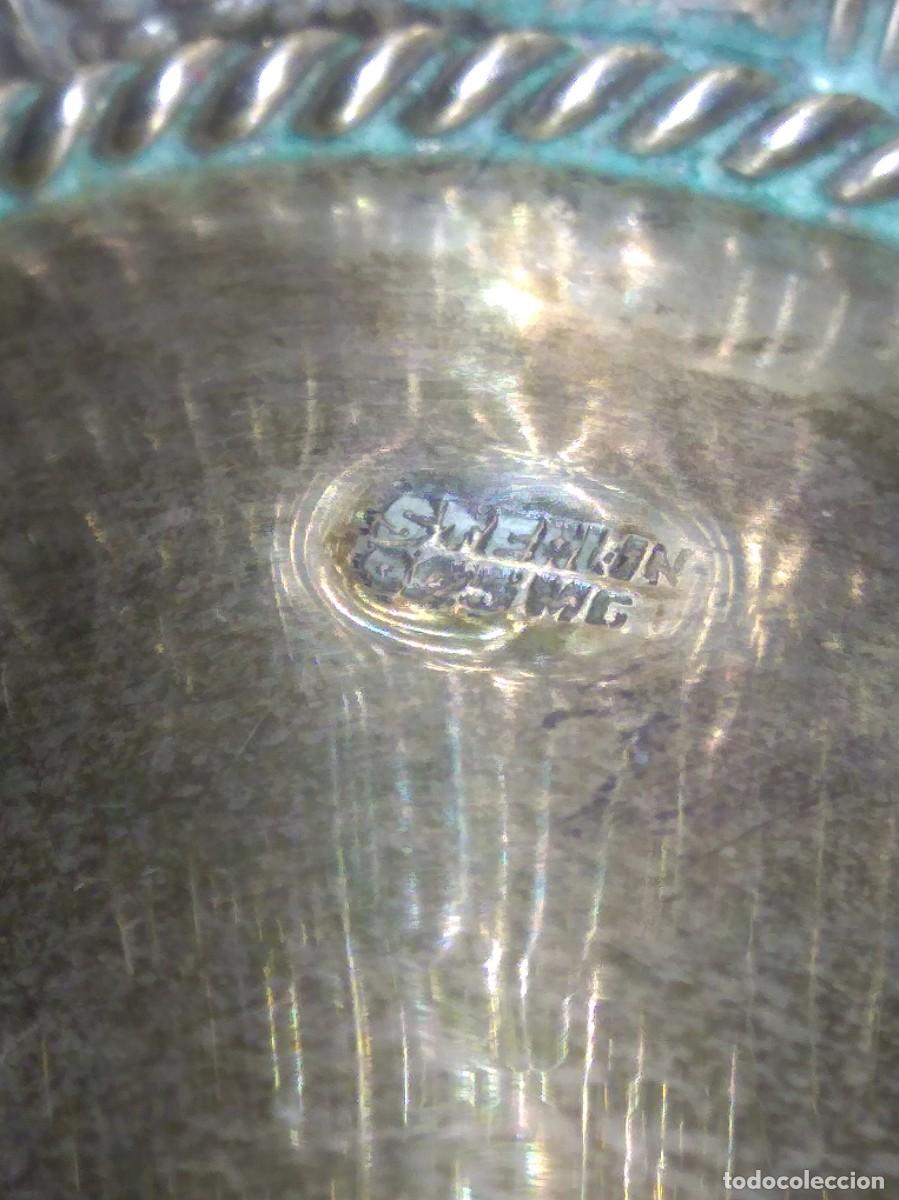 Antig&uuml;edades: SOMBRERO MEXICANO DE PLATA (CON CONTRASTE). - Foto 8
